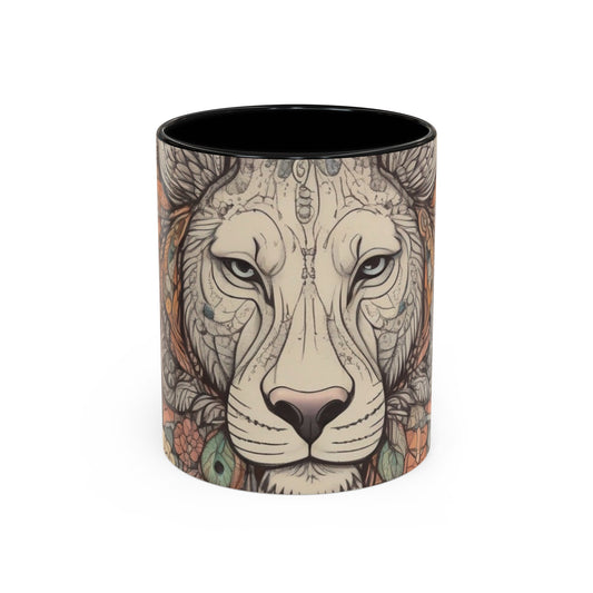 Lion Accent Coffee Mug (11, 15oz)