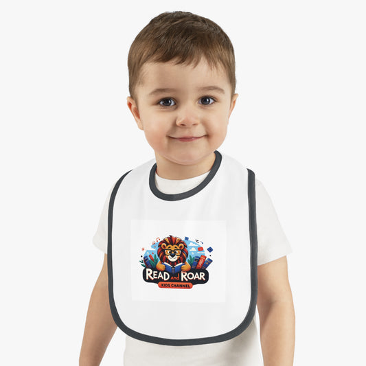 Baby Contrast Trim Jersey Bib